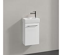 Villeroy und Boch Avento A87600B4 34 x 51,4 x 20,2 cm, 2000 gauche, porte match2, blanc cristal