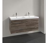 Avento Villeroy und Boch vasque A89300RK 118x51,4x45,2cm, 4 tiroirs, suspendu, Stone Oak