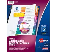 Avery 11169 Diviseur