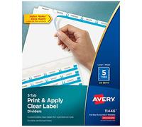 Avery 11446 Blanc intercalaire - intercalaires (Blanc, 215,9 mm, 279,4 mm)