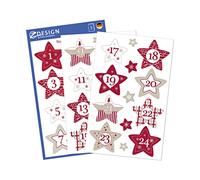 Avery Zweckform ZDesign Stickers calendrier de l'Avent