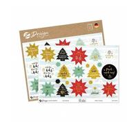 Avery 54613 autocollant décoratif Papier Multicolore Amovible Multicolore