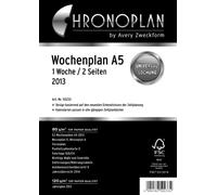 Avery Dennison 50233 Recharge pour agenda Langue allemande Année 2013 Format A5 1 semaine / 2 pages Blanc (Import Allemagne)