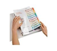 AVERY Intercalaires Readyindex, PP, 12 touches, A4