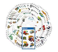 Avery Lot de 524 stickers créatifs pour enfants (motifs football, pirates, pompiers)
