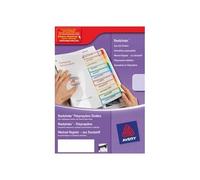 Intercalaires Readyindex, PP, 6 touches, A4