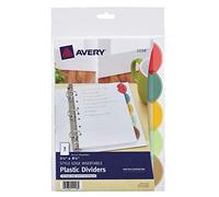 Avery Style Edge 11118 Lot de 5 intercalaires insérables en plastique, 14 x 21,6 cm
