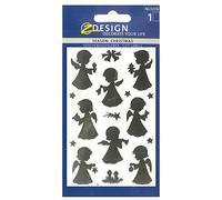 Avery Autocollants de Noël 52771 Lot de 36 Matériau spécifique Anges dorés