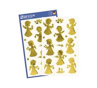 Avery Zweckform 52771 Lot de 36 autocollants de Noël Matériau spécifique Engel gold