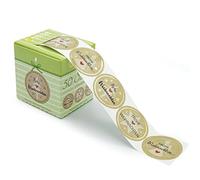 Avery Zweckform Autocollants 56827-A Stickers sur rouleau « Frohe Weihnacht » 50 autocollants dans boite distributrice (emballage résistant) (français non garanti)
