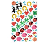 Avery Autocollants ZDesign CREATIVE 'porte-bonheur' - 3 planches de 70 autocollants