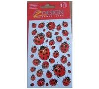 Avery Autocollants ZDesign Coccinelle 4400 – Papier – 114 autocollants