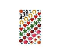 Avery Autocollants ZDesign CREATIVE 'porte-bonheur' - 3 planches de 70 autocollants