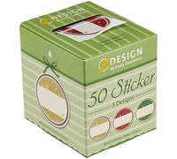 Avery Zweckform Zdesign 50 Autocollant De Noel Sur Rouleau 3 Designs