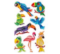 Avery zweckform zdesign Kids Sticker Glitter Oiseaux Noir
