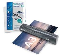 Plastifieuse A3, A4, A5, A6, A7 Avec 200 Feuilles A4 Texet