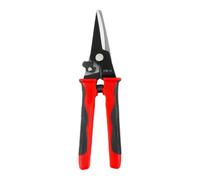 Aviation Snip Ciseaux à tôle avec poignée antidérapante 22,9 cm | Ciseaux Aviation Snip robustes en acier au manganèse 65 avec poignée antidérapante pour une coupe précise de la tôle