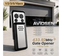 AVIDSEN 114253 104251 104350 114235 Ouvre-porte de garage, émetteur portatif, contrôleur de portail, code roulant 433,92 MHz 2PCS