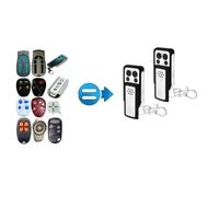 AVIDSEN - 2 X TELECOMMANDE Compatible AVIDSEN V300 | MP C4200 | Orane 500 | MP 300GLM | OREA ...