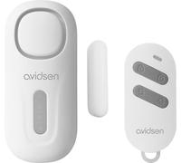 Avidsen Alarme pour porte / fenêtre blanc jeu avec télécommande 120 dB 100022