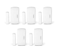 Avidsen - Détecteur d'ouverture de porte pour alarme Skyda et HomeSecure - Lot de 5