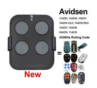 AVIDSEN Émetteur de télécommande de porte de garage,AVIDSEN 104250 104700,114253,104251,104257,654300,654250,654100- SMG256-BLUE