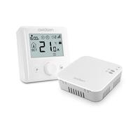 Thermostat d'ambiance connecté Avidsen HomeFlow WL sans fil Précision 0,5°C Wi?Fi 2.4 GHz RF 868 MHz Blanc