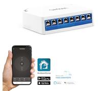 Avidsen HomeShutter Module WiFi pour Volets Roulants et Battants Filaires | Commande WiFi via Avidsen Home, ouverture/fermeture à distance, routines, commande vocale, montage derrière interrupteur