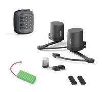 AVIDSEN Orane 510 - Pack Motorisation Portail Battant à Bras Articulés - Kit Complet avec Batterie de Secours et Clavier à Code sans Fil - pour portails jusqu'à 5m / 500kg - 24V