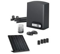 Avidsen Orea 550 Motorisation Solaire pour Portail Coulissant 500 kg | Portail ≤8 m/500 kg; solaire 24 V; 4 m crémaillère; 4 télécommandes; non connecté