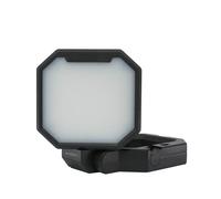 Avidsen Projecteur LED Rechargeable 2000 Lumens - Lampe de Travail avec Fonction Batterie Externe (Powerbank) - Tête Rotative 360° - Support Magnétique & Crochet - USB-C - Étanchéité IPX4 - Noir