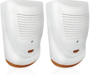 Avidsen - Sirène d'Alarme factice, Modèle réaliste, idéal pour Dissuader Les Voleurs, Solution de sécurité économique pour Un Effet dissuasif - HC-F6B - 100732 (Lot de 2)