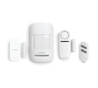 Avidsen Kit d'alarme Small Kit Guard 100021 blanc avec détecteur de mouvement et télécommande 90 dB