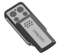 Avidsen - Télécommande - 4 Boutons à clapet- Compatible avec la plupart des motorisations avidsen, Grise, Autonomie de 2 ans - 114253