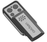 Avidsen - Télécommande - 4 Boutons à clapet- Compatible avec la plupart des motorisations avidsen, Grise, Autonomie de 2 ans - 114253