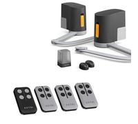 Avidsen XB250 Umii Kit Motorisation Connectée Portail Battant WiFi Intégré | jusqu'à 2.5m/250kg par battant, bras articulés, appli gratuite, 4 télécommandes, arrêt obstacle