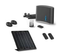 Avidsen Zenia SE Motorisation solaire Portail Coulissant jusqu'à 250kg 4m | Panneau 20W inclus, Batterie secours intégrée, 3 Télécommandes 4 canaux, Crémaillère nylon acier 3m, Détection obstacle
