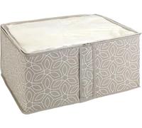 Avilia Boîte de rangement pour tiroirs avec fenêtre, en polypropylène, 30 x 20 x 40 cm, taupe