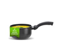 Avilia Casserole en aluminium avec revêtement antiadhésif et une poignée ergonomique 18 cm - Facile à nettoyer à la main et au lave-vaisselle - Compatible avec plateau à induction, vitrocéramique