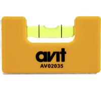 AVIT AV02035 Niveau à bulle de poche avec aimant 0.75 mm/m