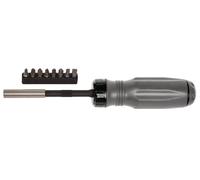 AVIT Set Tournevis porte embout avec 8 embouts 100 mm C.K. AV05021