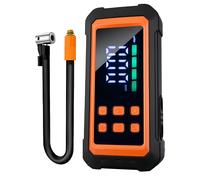Avizar Appareil Multifonction avec Compresseur d'Air et Booster de Démarrage Noir / Orange