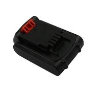 Avizar Batterie 18V Li-ion 1500mAh 27.0Wh pour Black and Decker BL1518 Noir