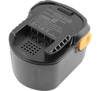 Avizar, batterie de rechange pour AEG BS 12G / BS 12X outil Ni-MH 12V 3000mAh 36Wh, noir