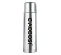 Avizar Bouteille Isotherme 1L en Acier Inoxydable avec Bouchon Anti-fuite Argent