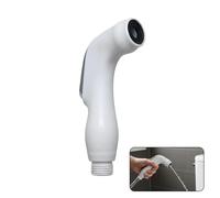 Avizar Douchette Type Spa avec Effet Pluie Douce et Embout Silicone Blanc