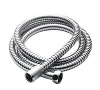 Avizar Flexible de Douche 1.5m Universel avec Joints d'Étanchéité Argent
