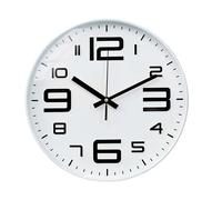Avizar Horloge murale analogique - Blanc
