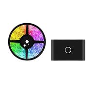 Avizar Kit LED Intelligent pour TV avec Contrôle Vocal WiFi et 2 Modules Latéraux Noir