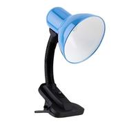 Avizar Lampe de Table Orientable LED 40W avec Pince et Interrupteur Noir / Bleu